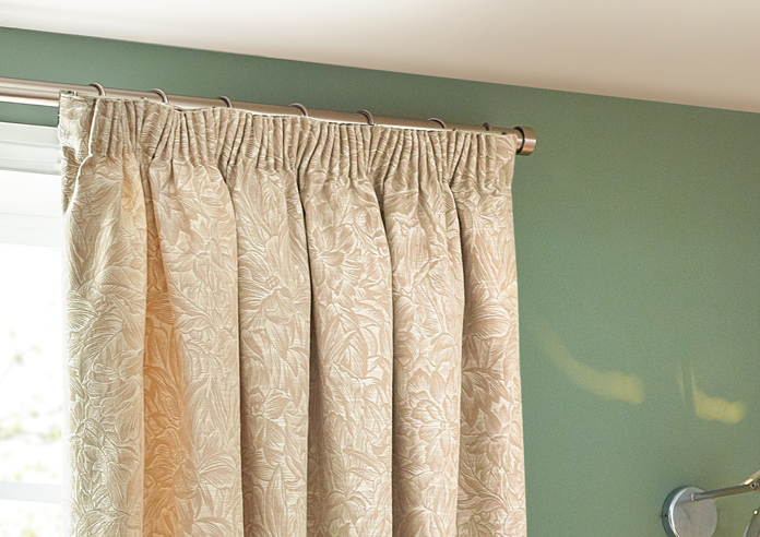 Grantley Pencil Pleat, Natural - Ready Made Curtains - Image 9